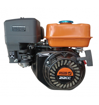 Κινητήρας βενζίνης UNITED POWER 7HP 212cc με άξονα 19mm με σπέιρωμα